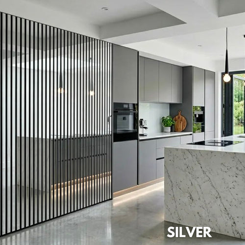 silver-1 / 240cm x 60cm