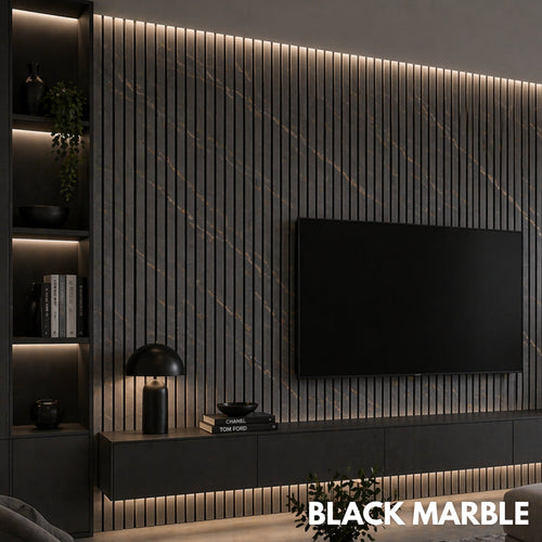 black-gold-marble / 240cm x 60cm